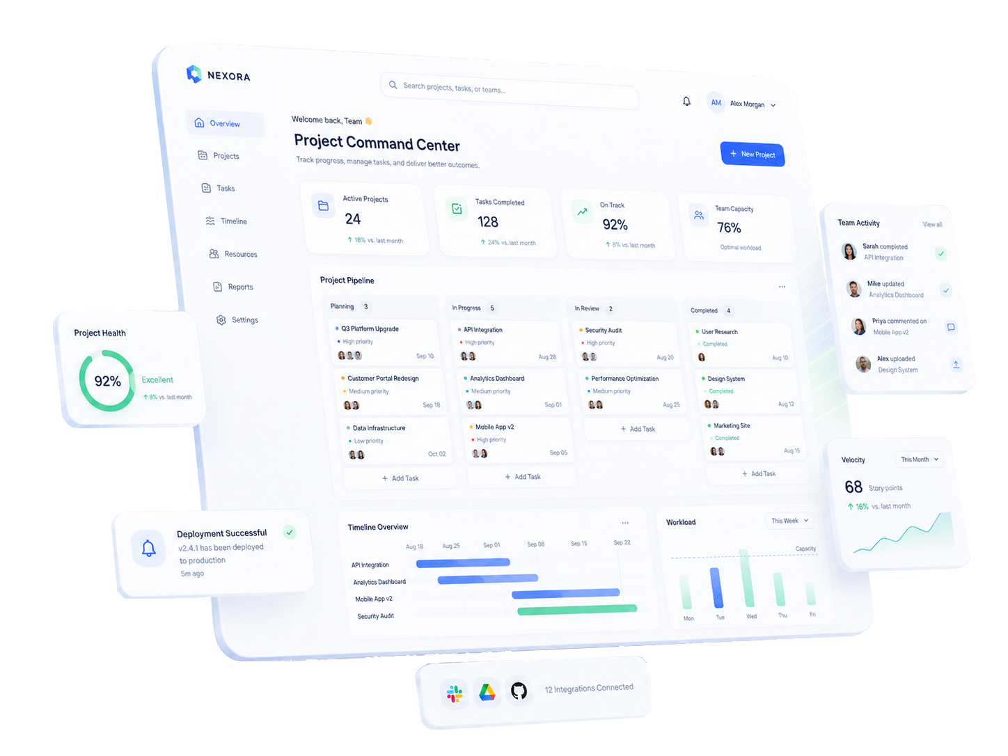 Web-App Oberfläche